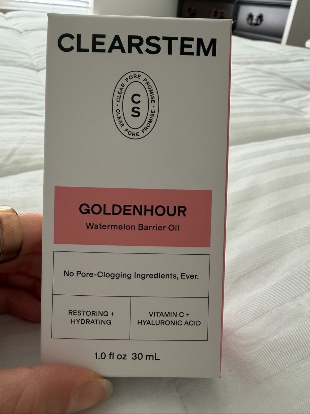 NEW Clearstem Goldenhour Watermelon Barrier Oil